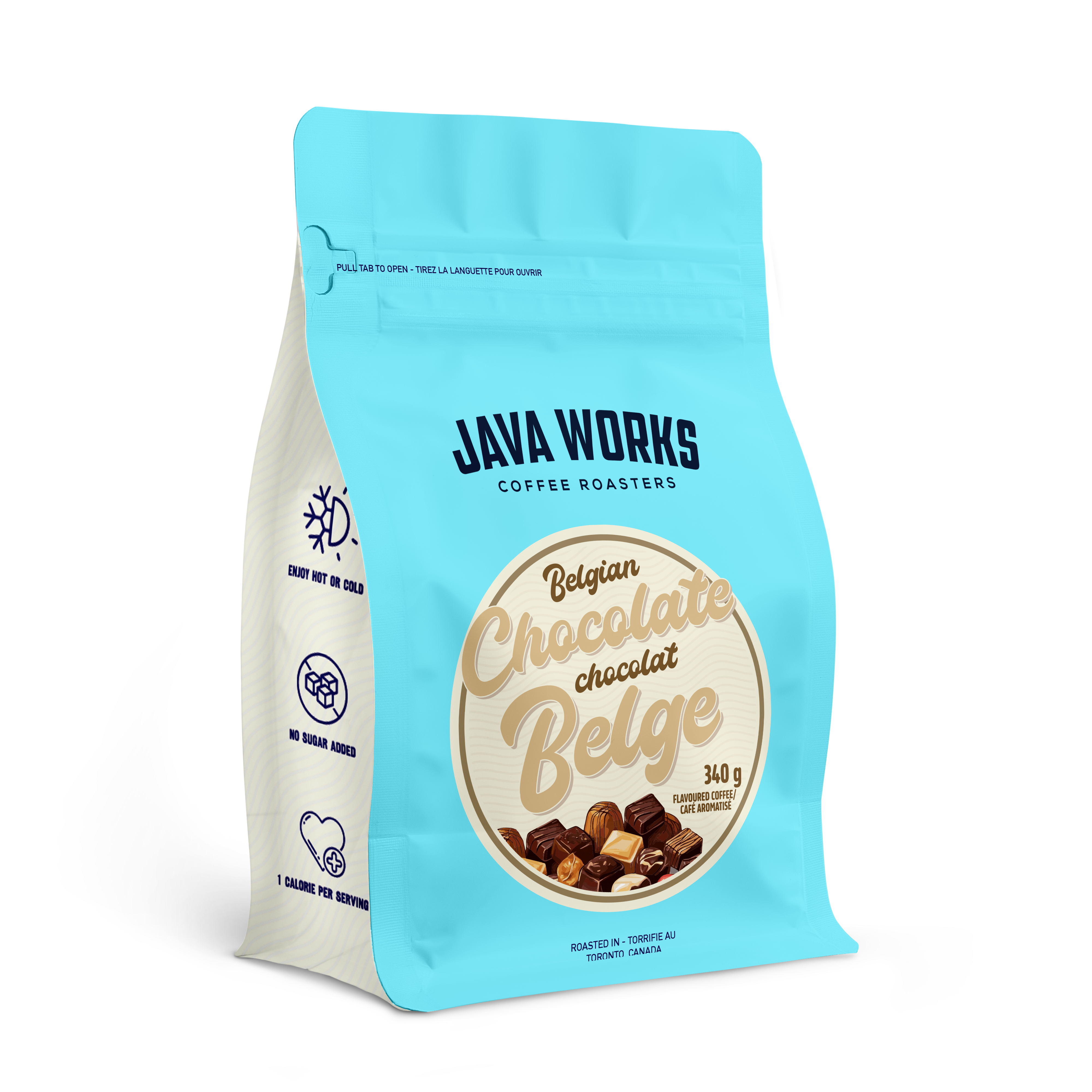 Belgian Chocolate Flavoured Coffee │ Java Works Coffee Roasters