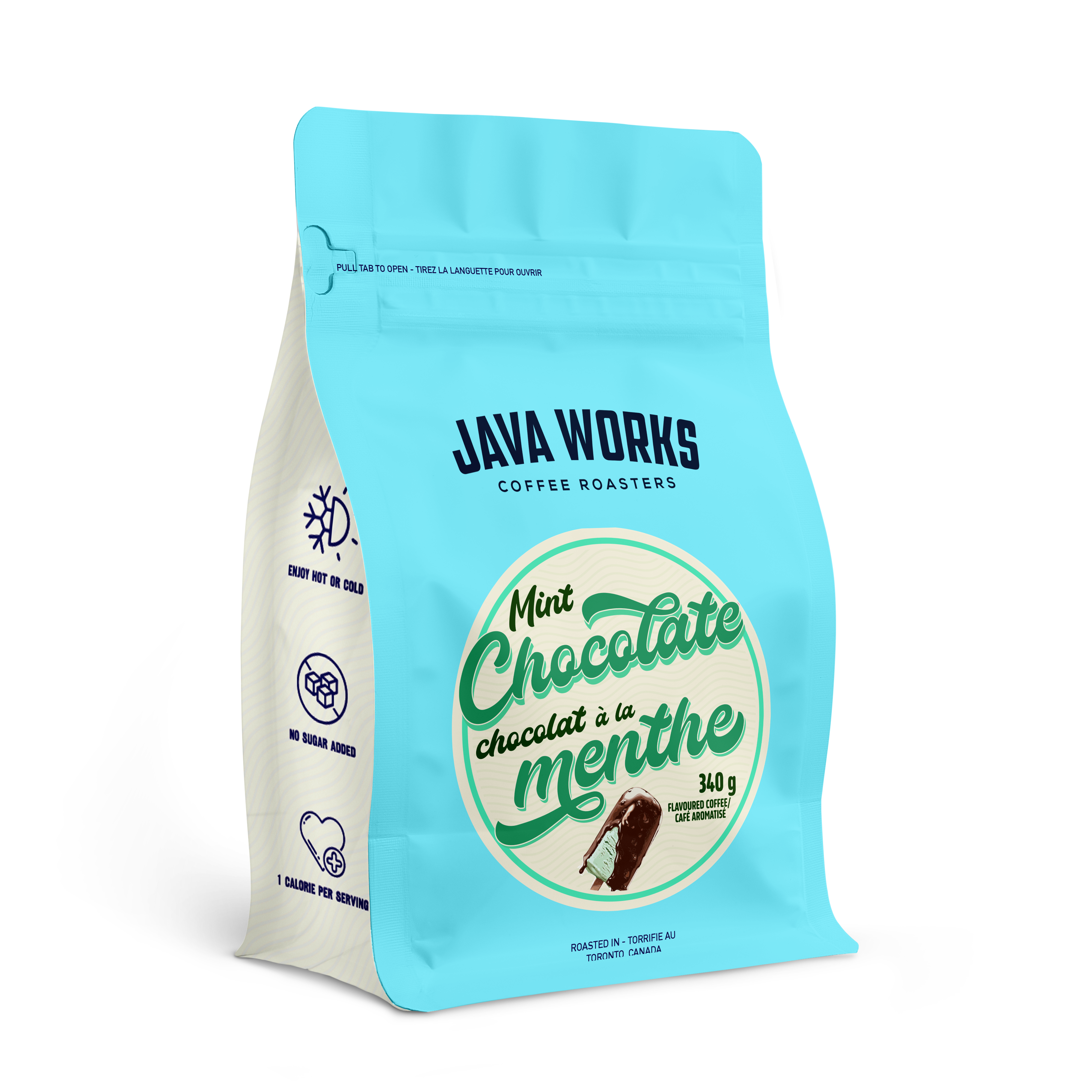 Mint Chocolate Chip Flavoured Coffee