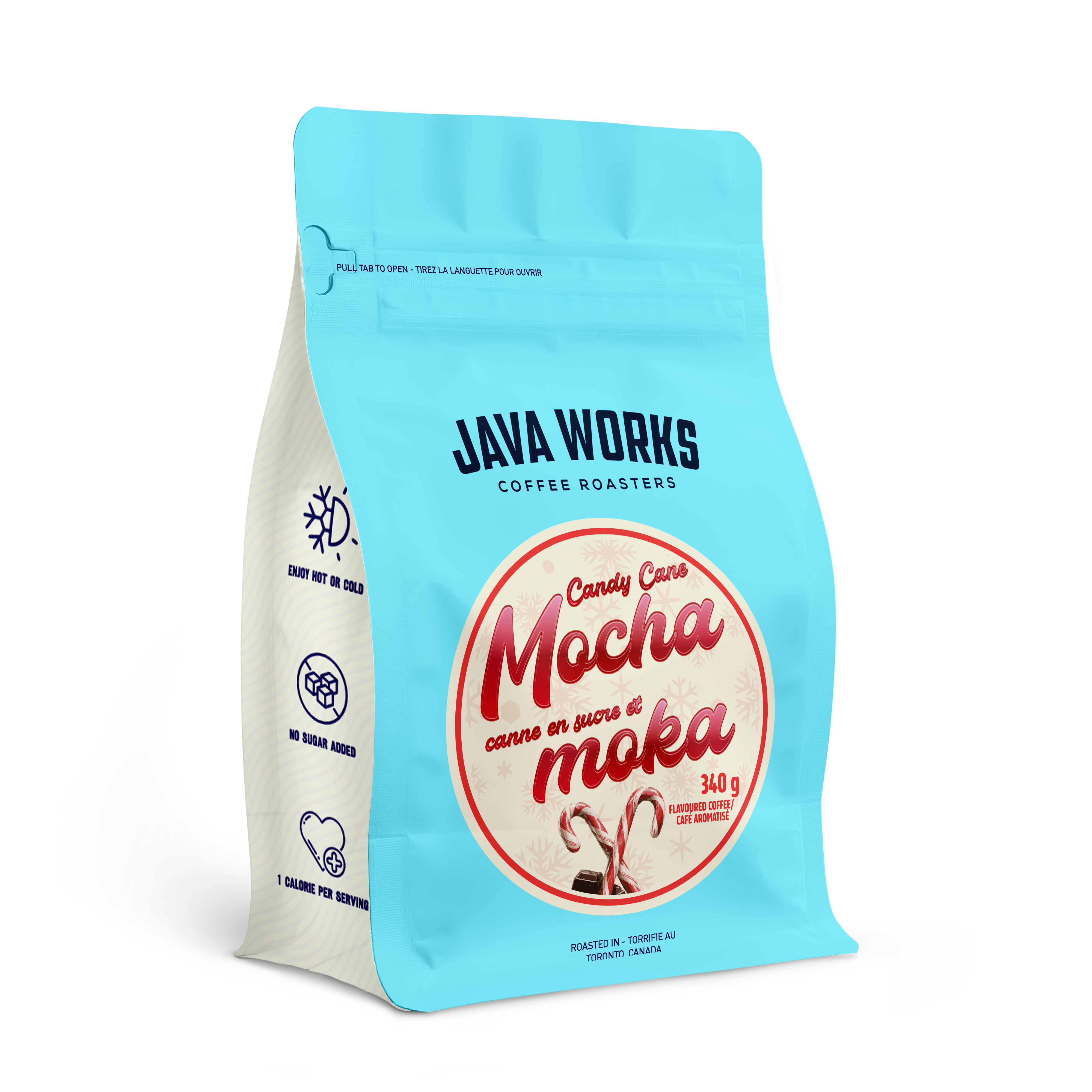 Candy Cane Mocha Flavoured Coffee │ Java Works Coffee Roasters
