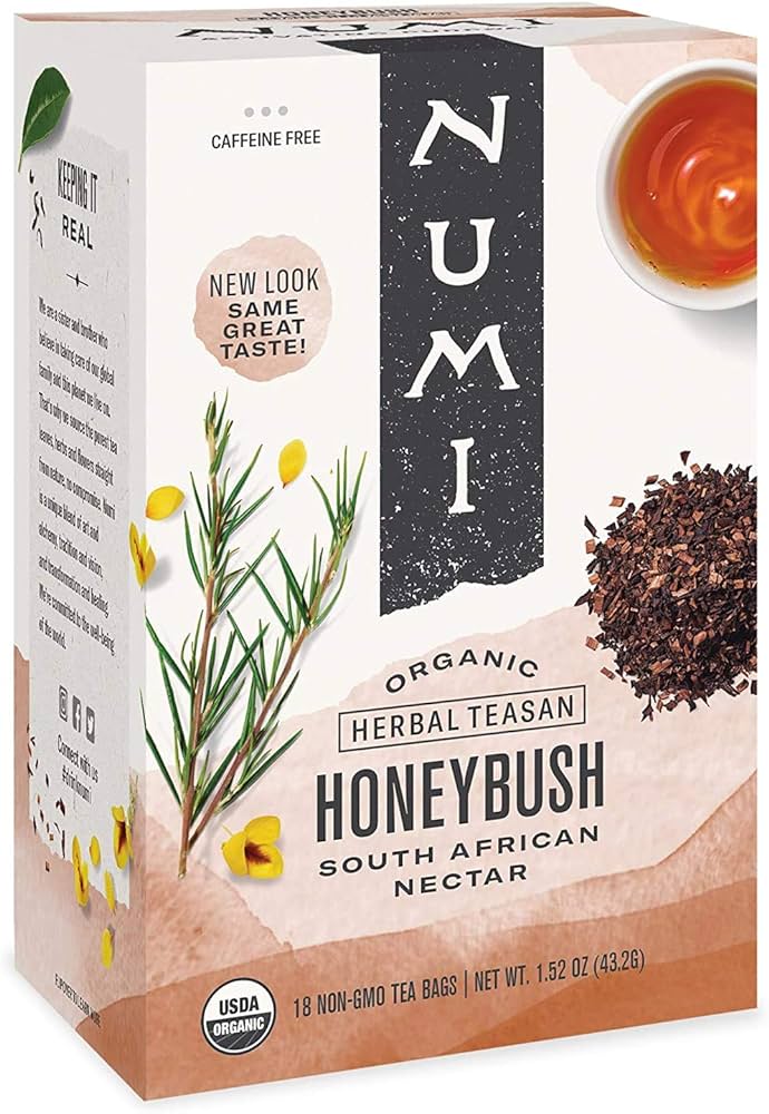 Numi Organic Honeybush Herbal Tea
