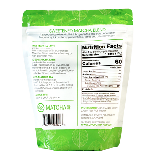 Aiya Matcha Premix 1 kg