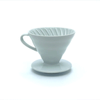 Hario V60-02 Goutteur de café blanc en céramique