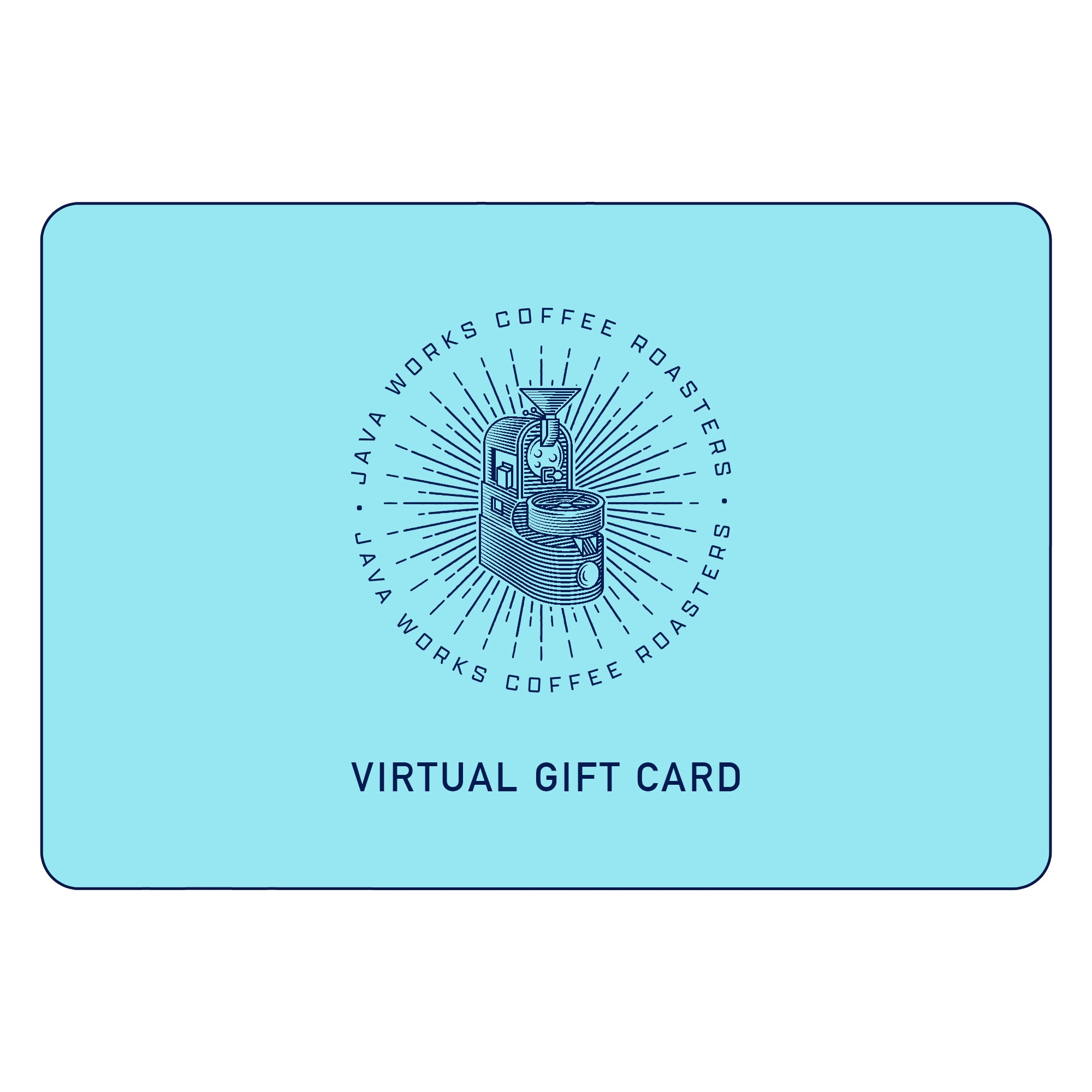 Java Works Virtual Gift Card