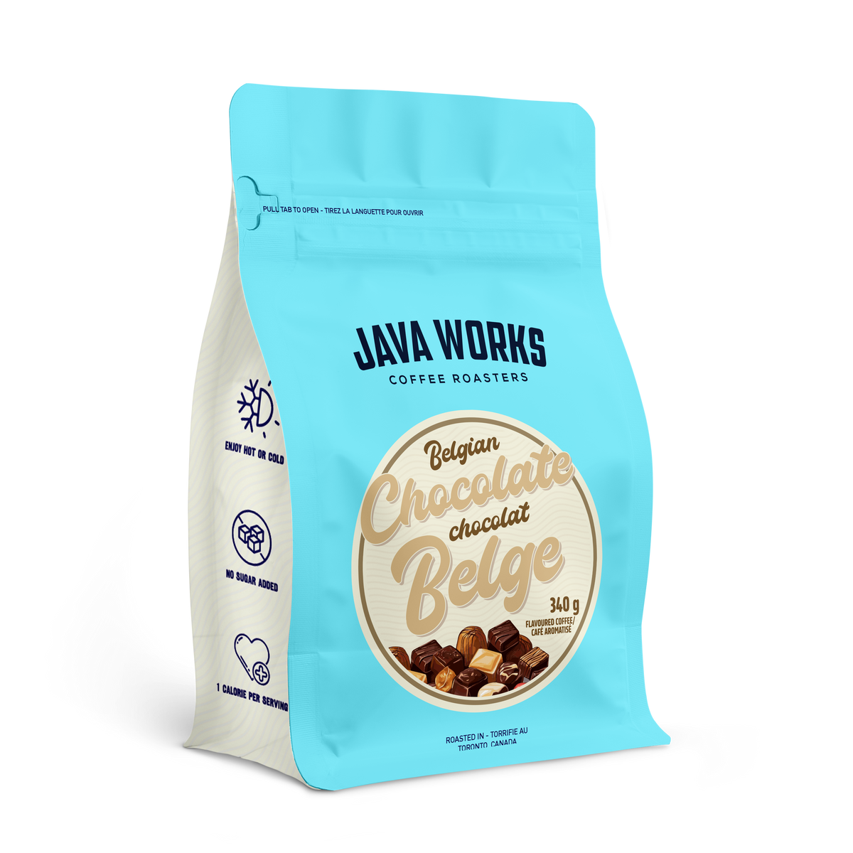 Belgian Chocolate Flavoured Coffee │ Java Works Coffee Roasters ...