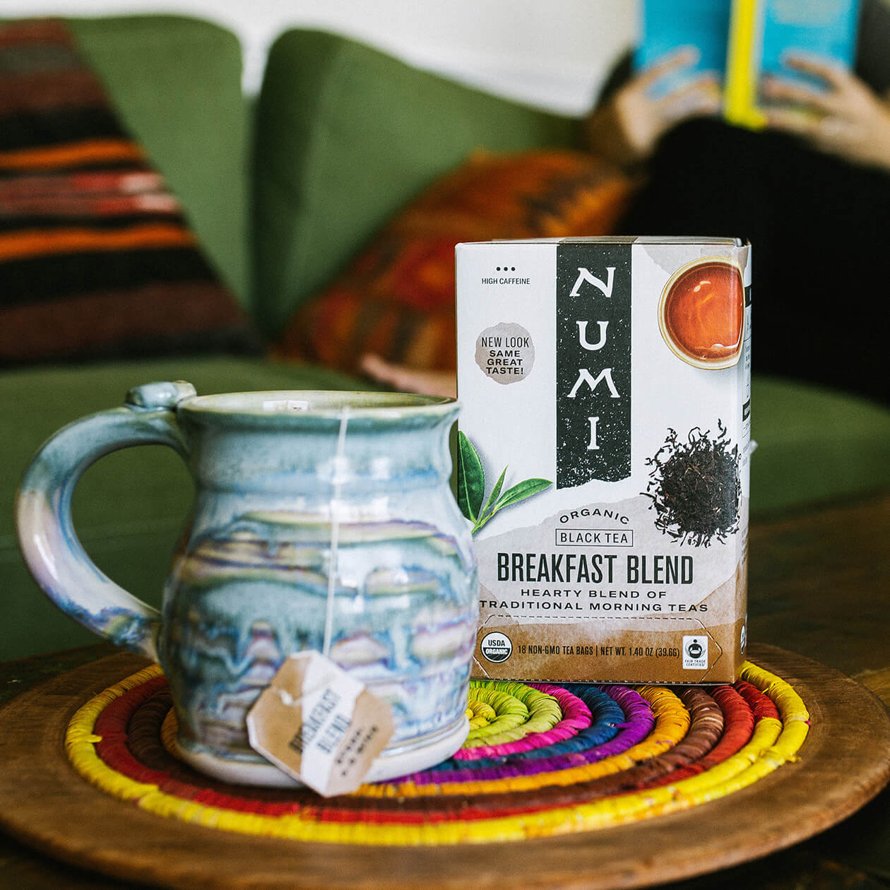 Numi Fairtrade Organic Breakfast Blend Black Tea