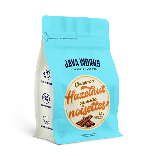 【HANON】 Arabica Slim Cafe Cinnamon Hazelnut Flavoured Coffee │ Java Works Coffee Roasters