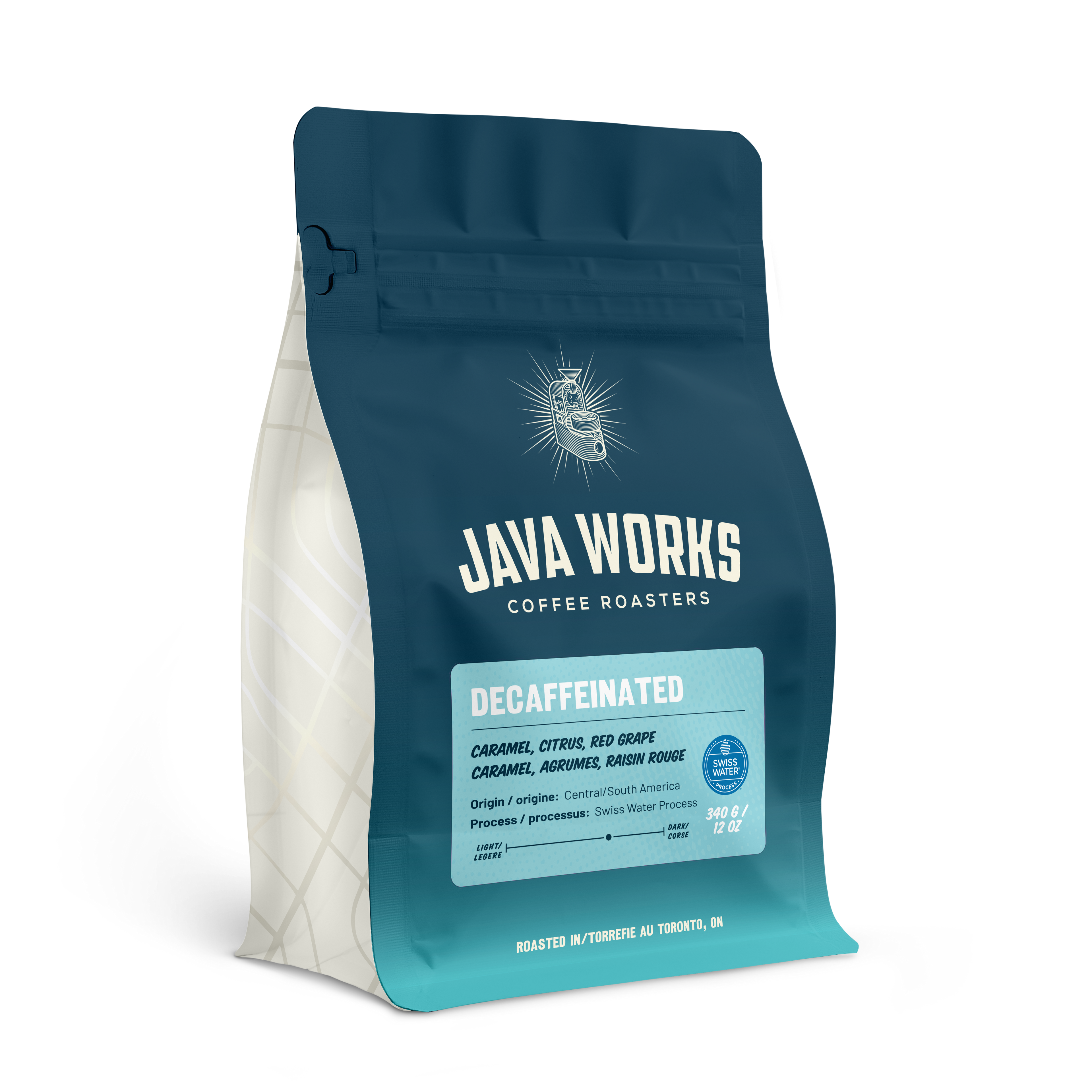 Java Works Eau Suisse Décaféinée