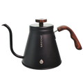 Grosche Marrakesh Gooseneck Pourover Kettle Matte Black with Thermometer