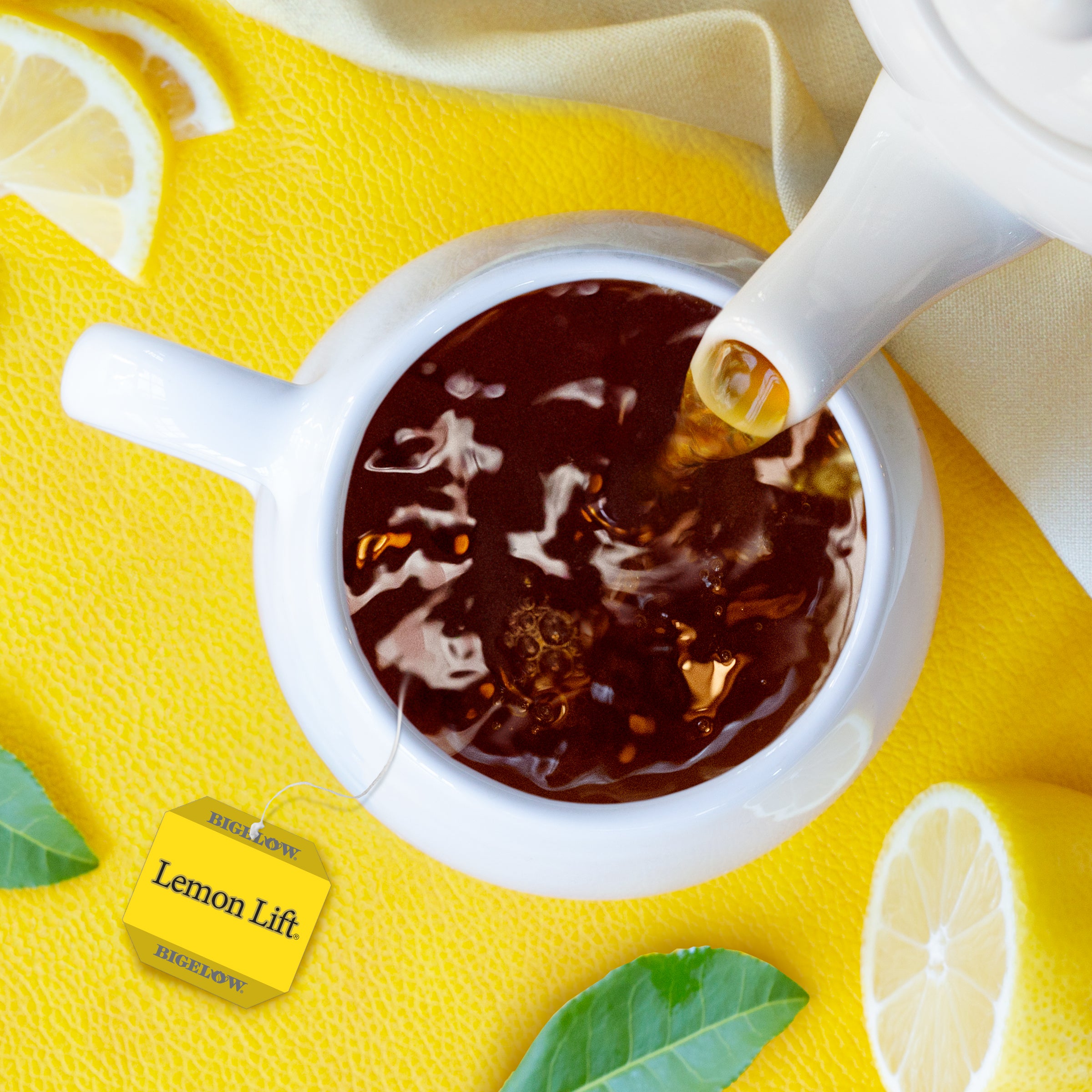 リンソウ Bigelow Lemon Lift Herbal Tea │ Java Works Coffee Roasters