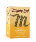 Tisane biologique à la menthe mélangée Mighty Leaf