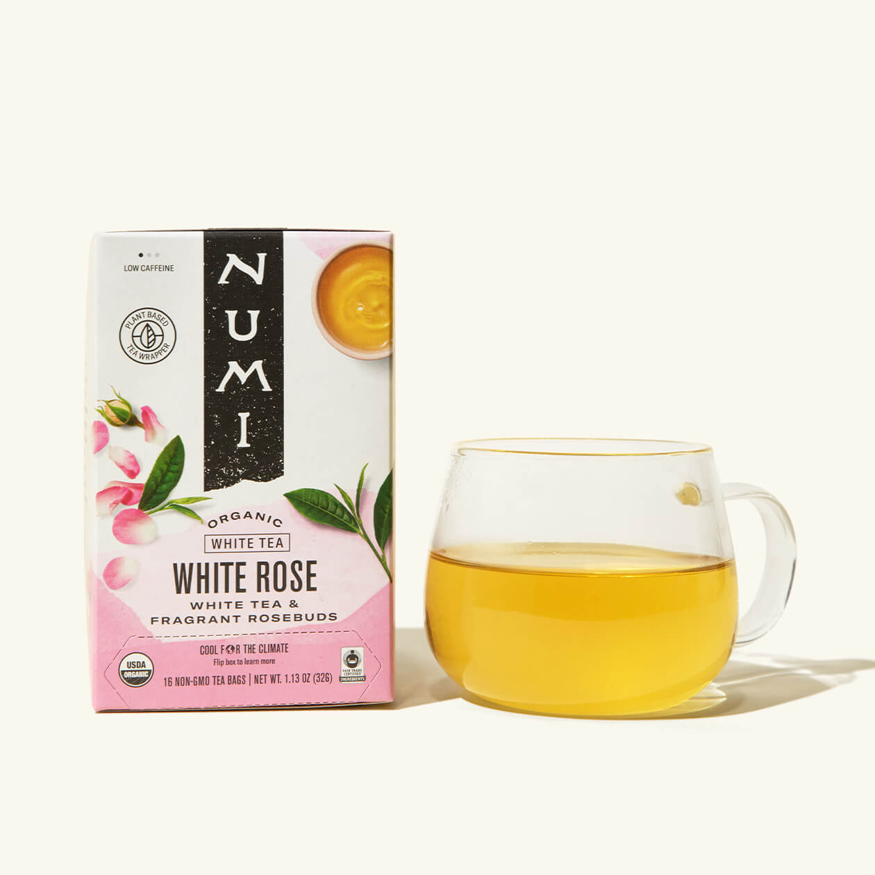 Numi Fairtrade Organic White Rose Tea