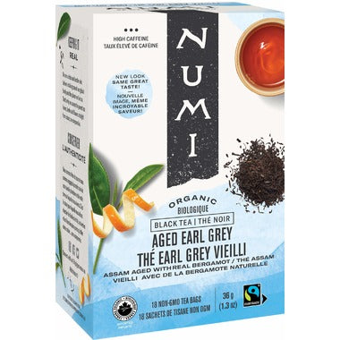Numi Fairtrade Organic Aged Earl Grey Black Tea