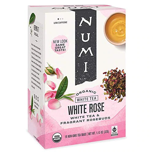 Numi Fairtrade Organic White Rose Tea
