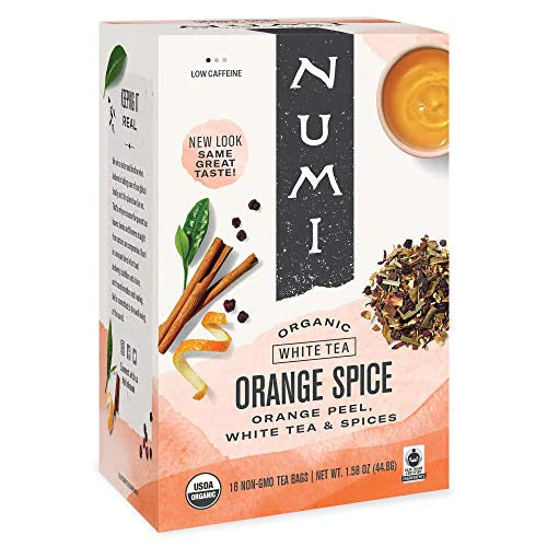 Numi Organic Orange Spice White Tea
