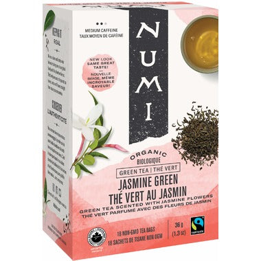Numi Fairtrade Organic Jasmine Green Tea