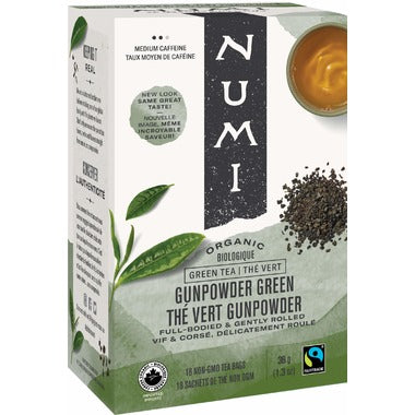 Numi Fairtrade Gunpowder Green Tea