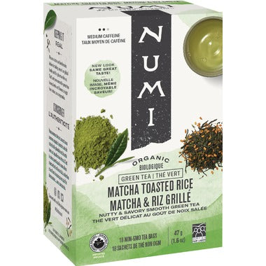 Numi Organic Toasted Rice Green Tea
