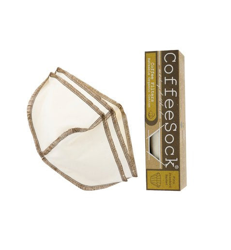Coffee Sock - Reusable Coffee Filter for Brew Baskets