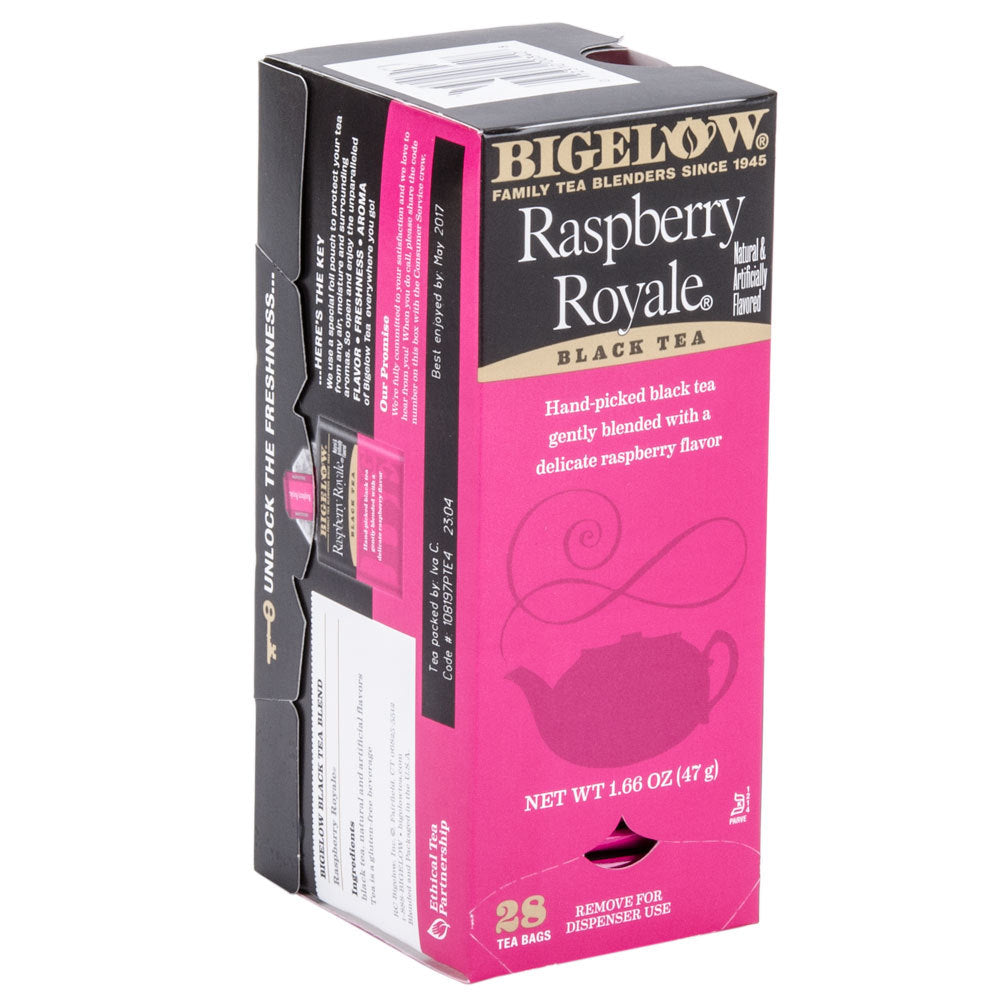 Bigelow Raspberry Royale Black Tea │ Java Works Coffee Roasters ...
