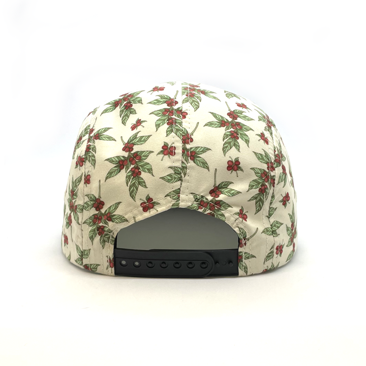 Patterned 5-Panel Hat